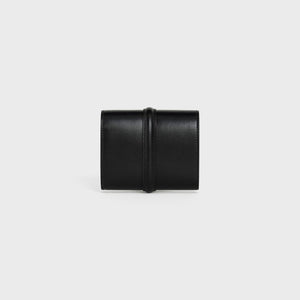 CELINE Mini Trifold Wallet in Premium Shiny Calfskin