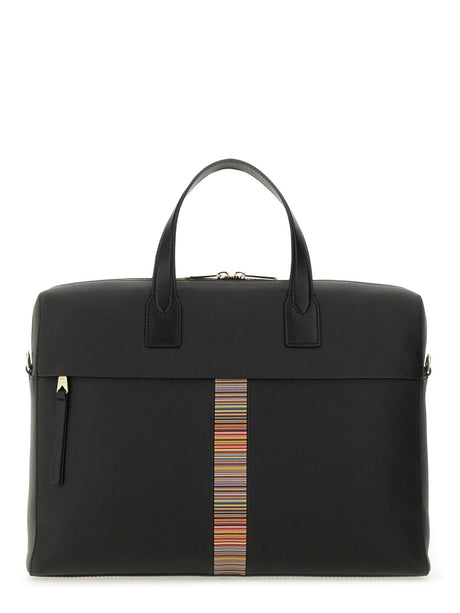 PAUL SMITH Signature Stripe Handbag