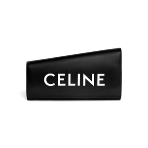 CELINE Asymmetrical Black Clutch for Women - FW22 Collection