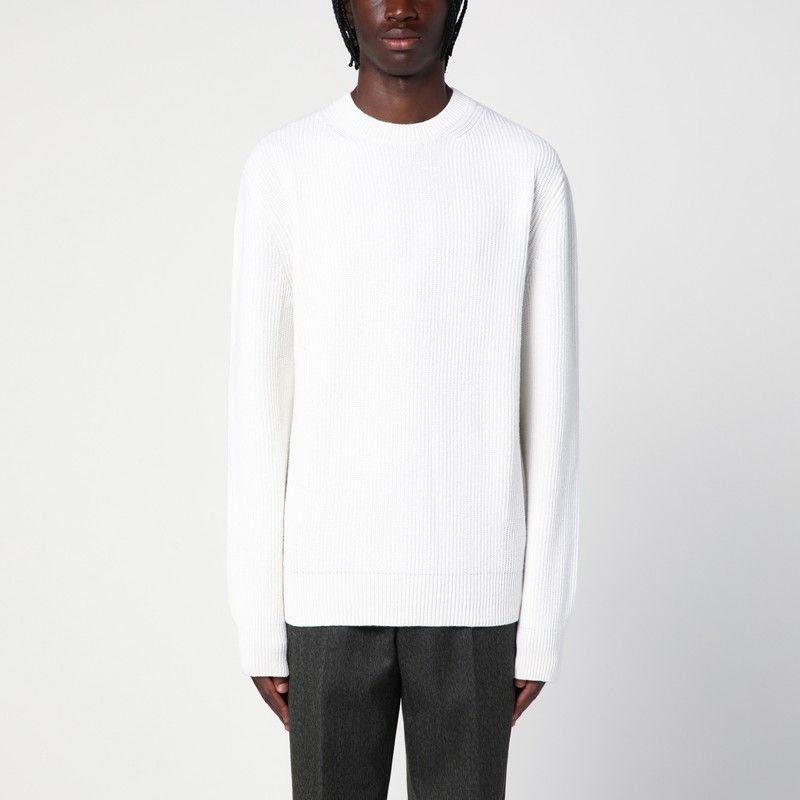 ZEGNA Beige Cashmere Jumper for Men - FW24 Collection