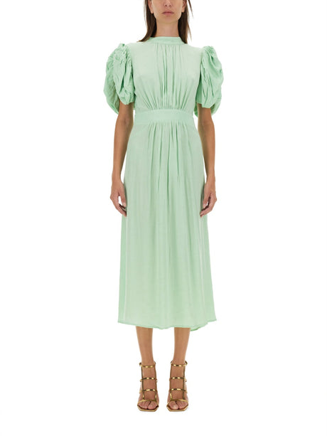 ROTATE BIRGERCHRISTENSEN Elegant Midi Dress