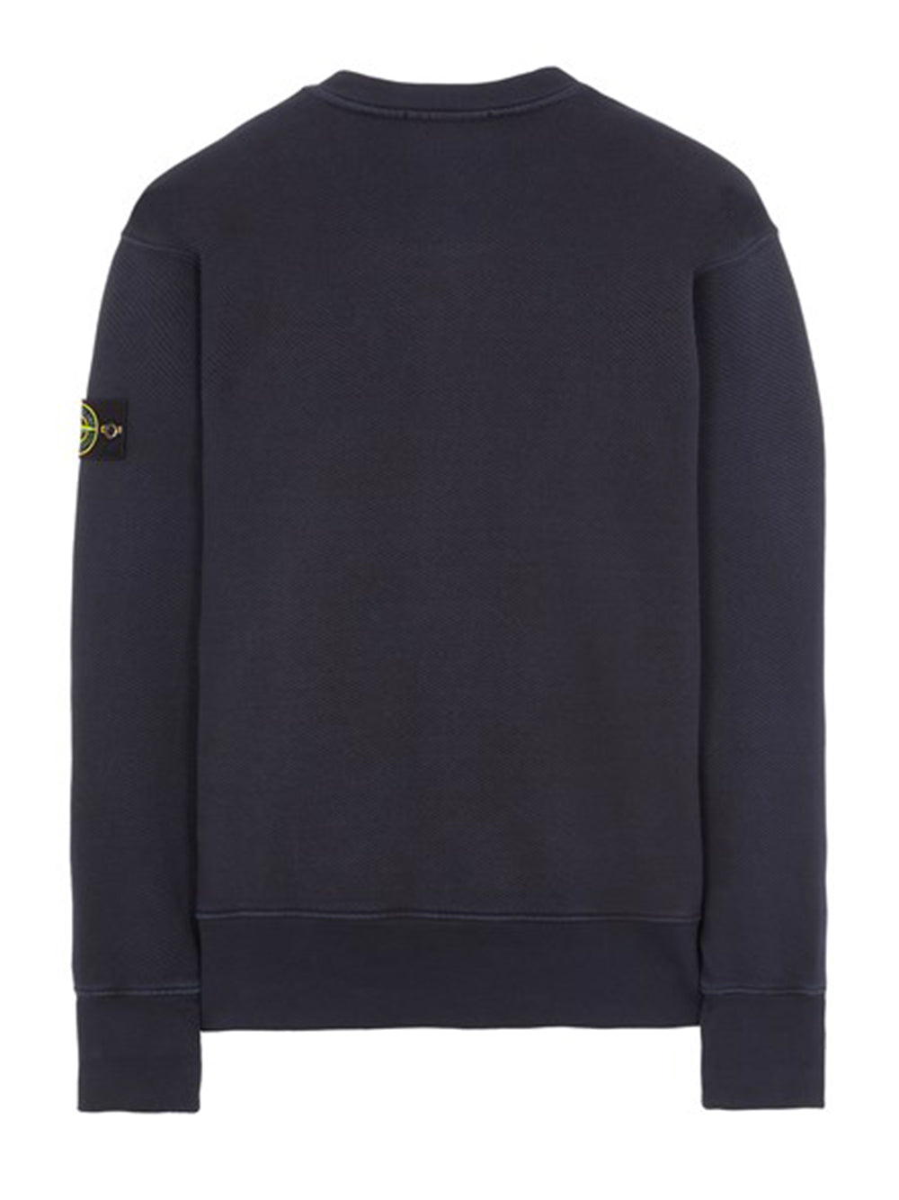 STONE ISLAND Sophisticated and Stylish Men's Cotton Sweatshirt with Iconic Logo Patch