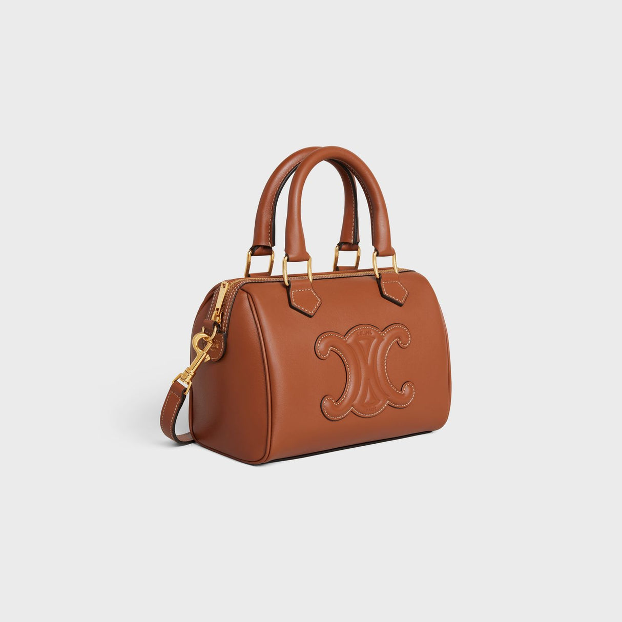 CELINE Mini Brown Calfskin Handbag - Stylish and Functional