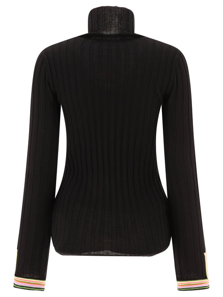 ETRO Classic Black Turtleneck Sweater for Women
