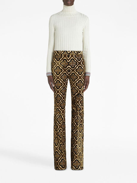 ETRO Multicolor Pants for Women - Fall/Winter 2024 collection