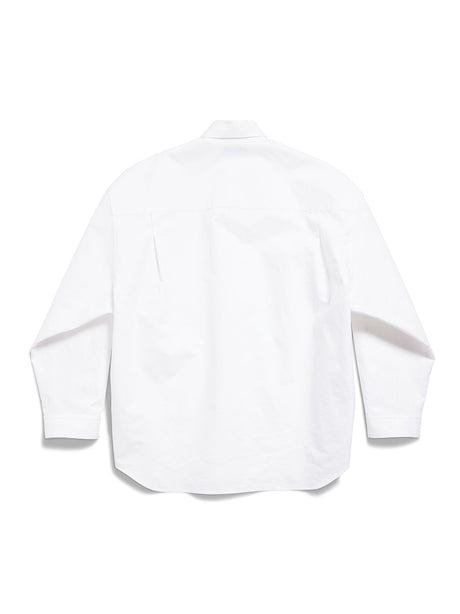 BALENCIAGA Men's Oversized Cotton Shirt