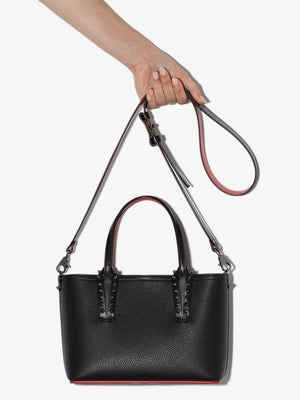 CHRISTIAN LOUBOUTIN 4AI Women's Black Tote Bag for a Chic and Stylish Look