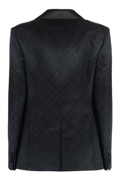 ETRO Double-Breasted Jacquard Jacket for Women