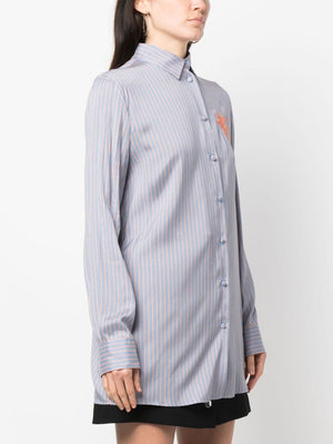 ETRO Blue Shirting Bliss - The Perfect Combination of Style and Comfort for Women