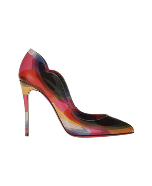 CHRISTIAN LOUBOUTIN Surreal Charm 100mm Illusion Print Leather Pumps