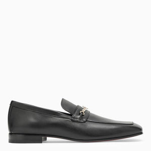 CHRISTIAN LOUBOUTIN Black MJ Moc Loafer for Men in 100% Premium Leather