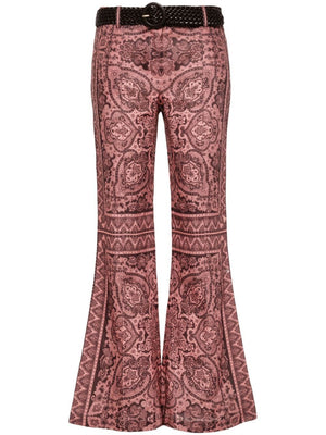 ZIMMERMANN Elegant Linen Trousers