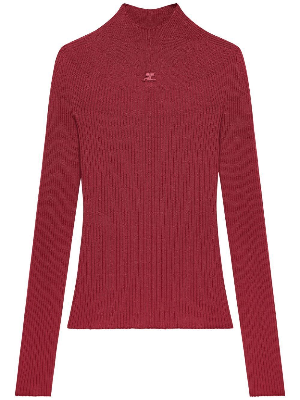 COURREGÈS Solar Knit Sweater - Women's Fashion for FW24