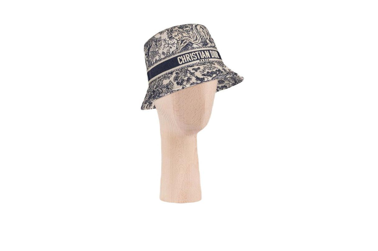 Navy Blue Cotton Hat for Women - Bộ sưu tập SS21