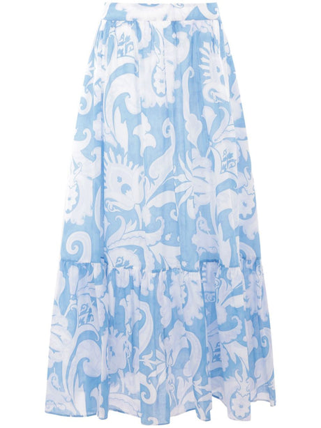 ETRO Paisley-Print Maxi Skirt for Men