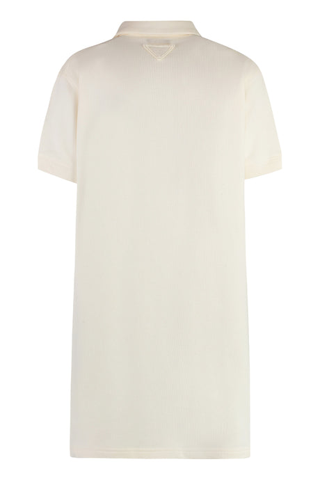 PRADA Chic Cotton Mini Sweatdress with Side Slits