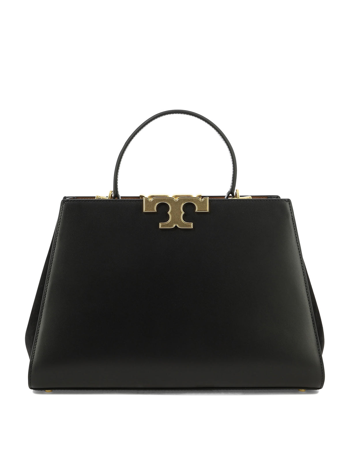 TORY BURCH Elegant Black Leather Crossbody Bag for Women from SS24 Collection