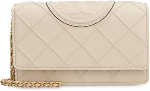 TORY BURCH Elegant Raffia Chain-Linked Wallet for Women - FW23