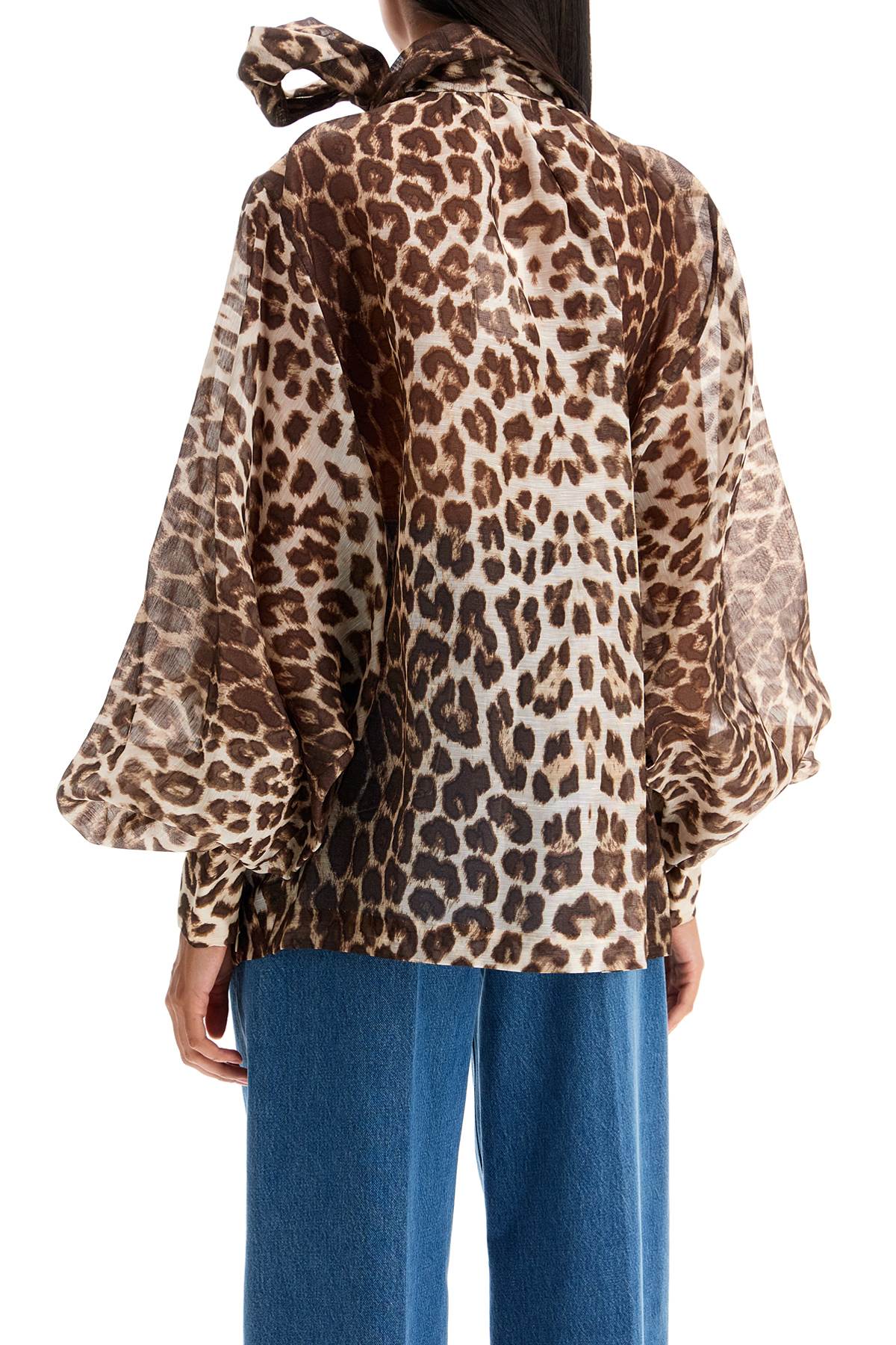 ZIMMERMANN Wide Loose-Fit Blouse - Oversized Cut with Billowy Sleeves