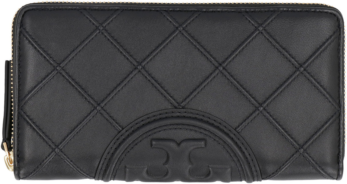 TORY BURCH Mini Lamb Leather Wallet