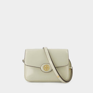 TORY BURCH Robinson Leather Hobo Shoulder Bag