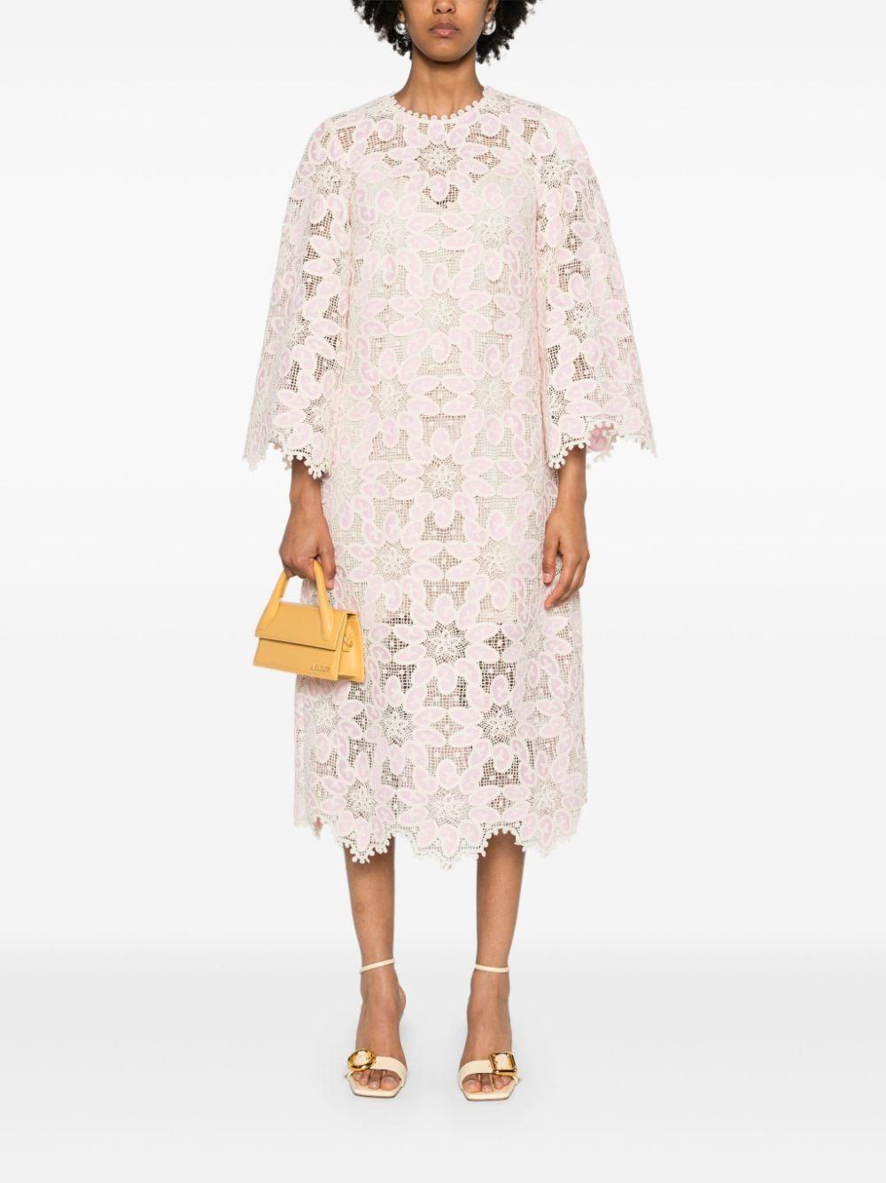 ZIMMERMANN Elegant Lace Midi Dress