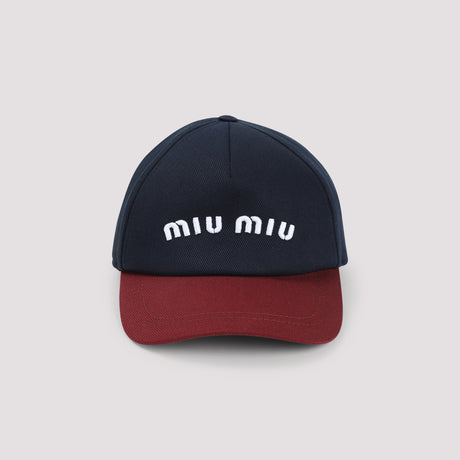 MIU MIU Cotton Hat for SS25