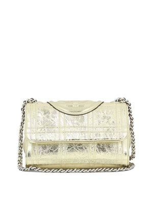 TORY BURCH Elegant Gold Shoulder Bag for Women - SS24 Collection