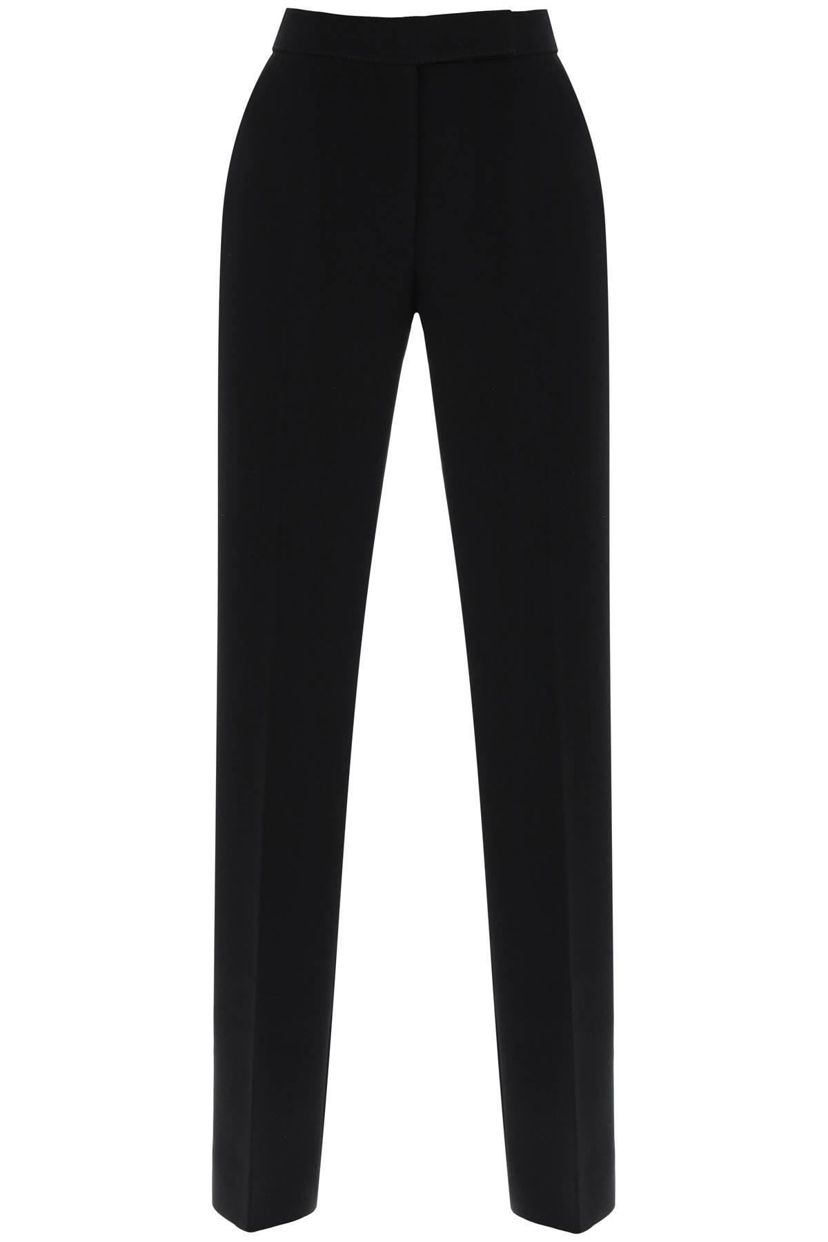 TORY BURCH Elegant Straight Leg Pants for Women in Black