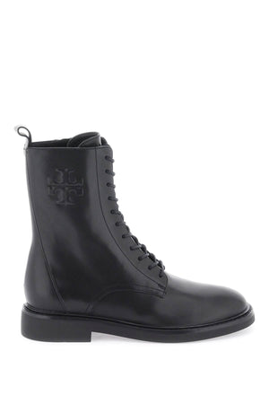 TORY BURCH Sturdy and Sleek Double Combat Boots for Women - FW23