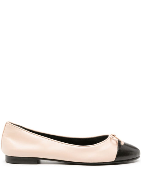 TORY BURCH Cap Toe Mini Ballet Flats