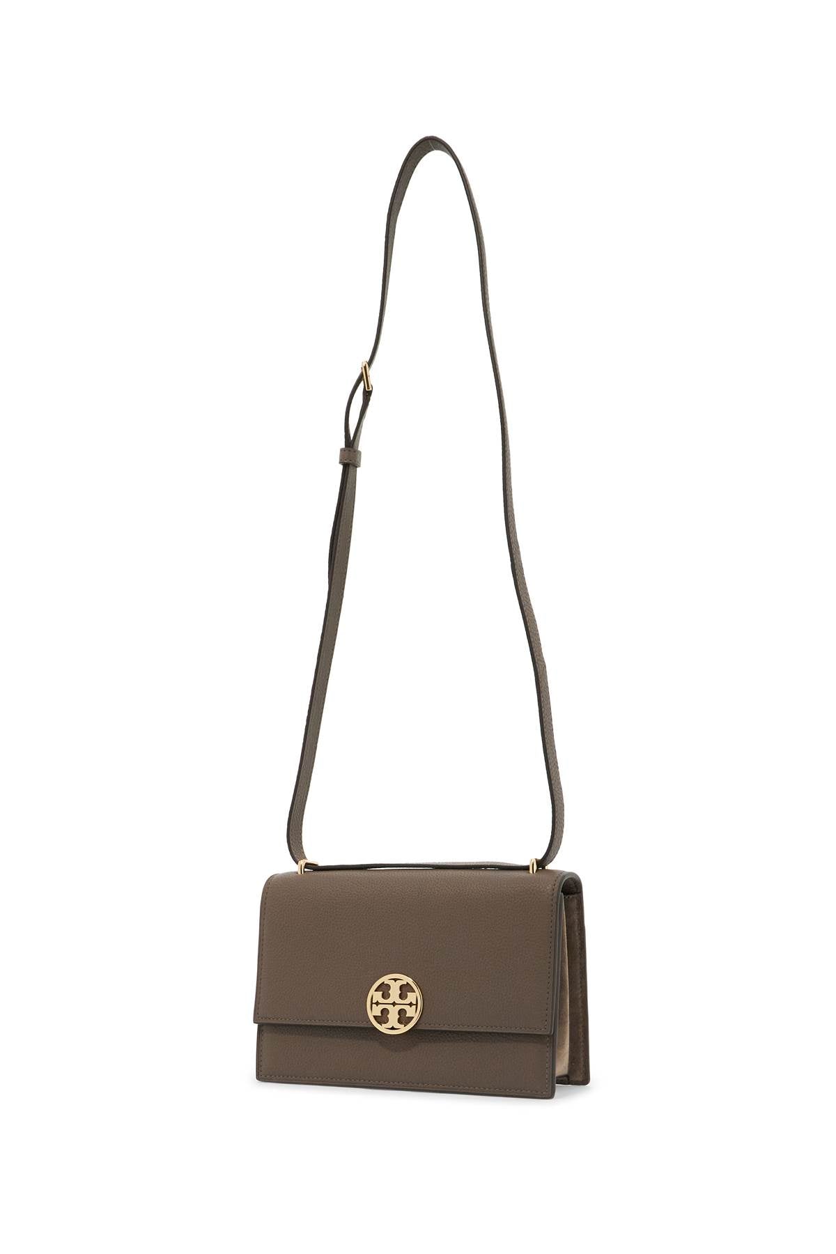 TORY BURCH Miller Shoulder Handbag - Cognac Brown