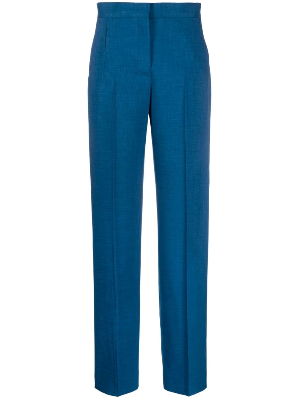 TORY BURCH Navy High-Waisted Tailored Trousers