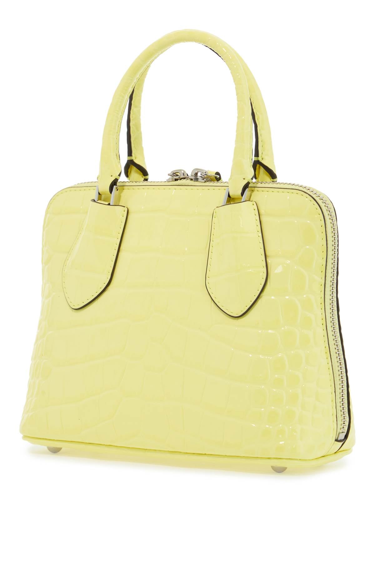 TORY BURCH Mini Crocodile-Print Handbag with Adjustable Strap