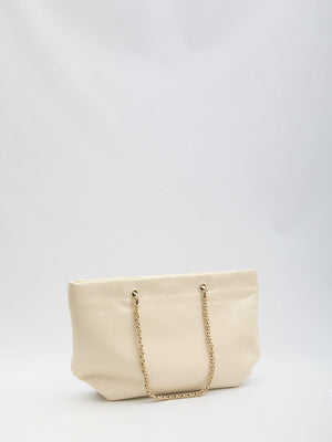 TORY BURCH Beige Handbag with Chain Handles