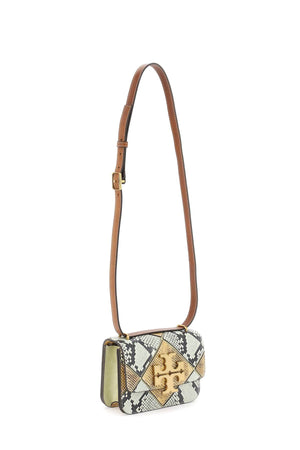 TORY BURCH Multicolor Crocodile-printed Leather Shoulder Handbag
