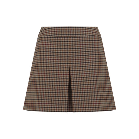 CELINE Stylish Men's Wool Mini Skirt