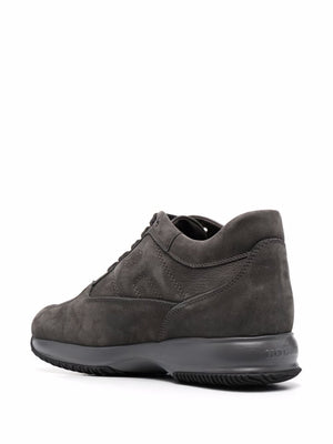 HOGAN Urban Elite Grey Leather Sneakers