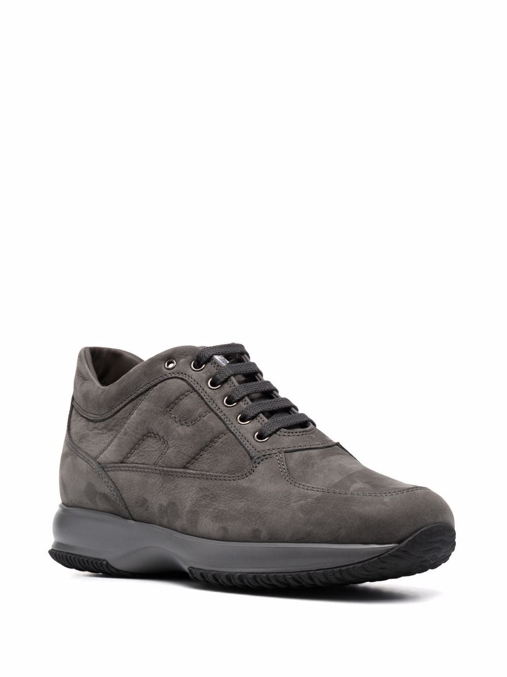 HOGAN Urban Elite Grey Leather Sneakers