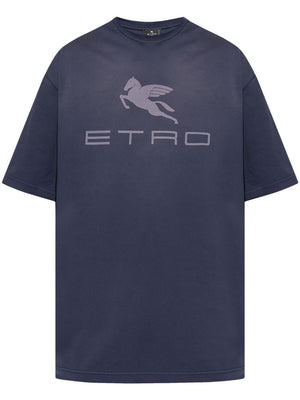 ETRO Logo Print T-Shirt for Men - FW24 Collection