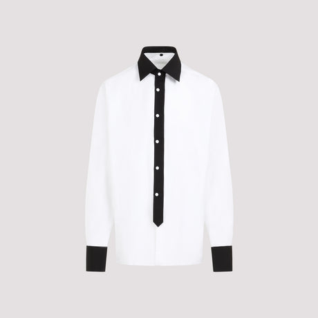 PRADA Cotton Shirt for a Stylish Spring/Summer Look