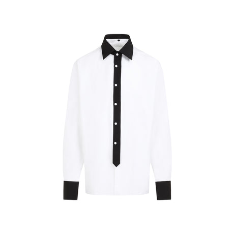 PRADA Cotton Shirt for a Stylish Spring/Summer Look