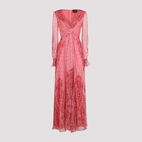 ETRO Elegant Silk Long Dress for Spring/Summer 2025