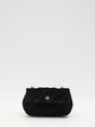 TORY BURCH Mini Draped Velvet Flap Handbag