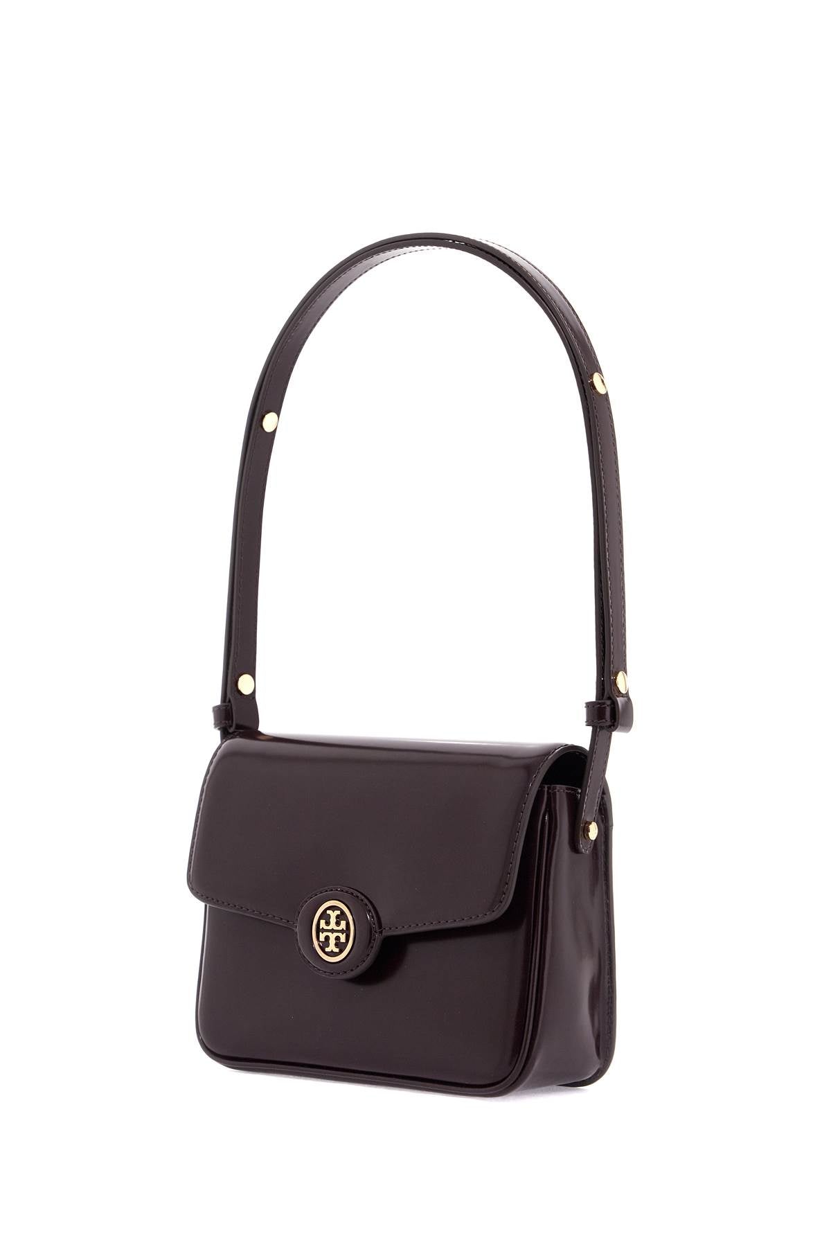 TORY BURCH Brushed Leather Shoulder Handbag