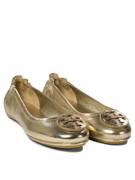 TORY BURCH Elegant Leather Ballerinas for Women