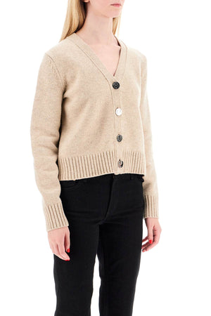 TORY BURCH Chic Mini Wool Cardigan for Women