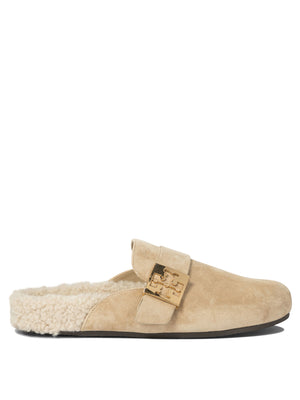 TORY BURCH Cozy Shearling Slippers