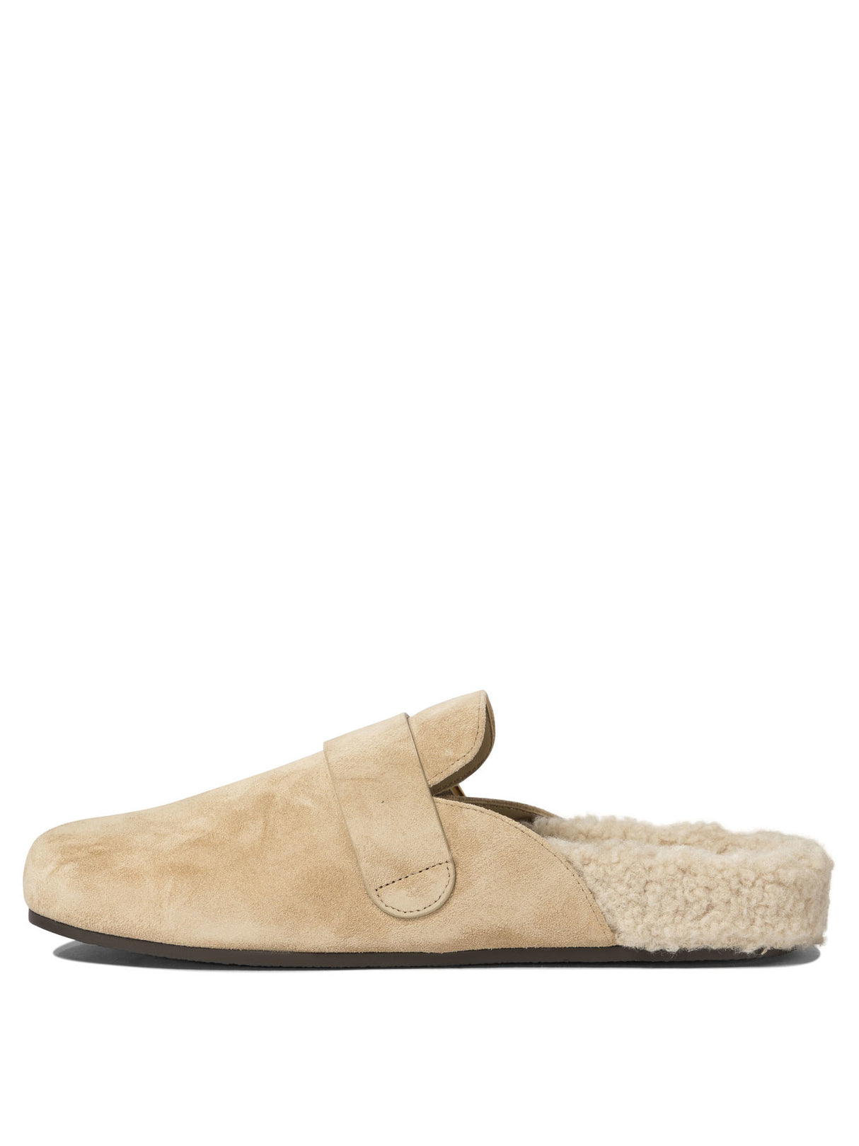 TORY BURCH Cozy Shearling Slippers