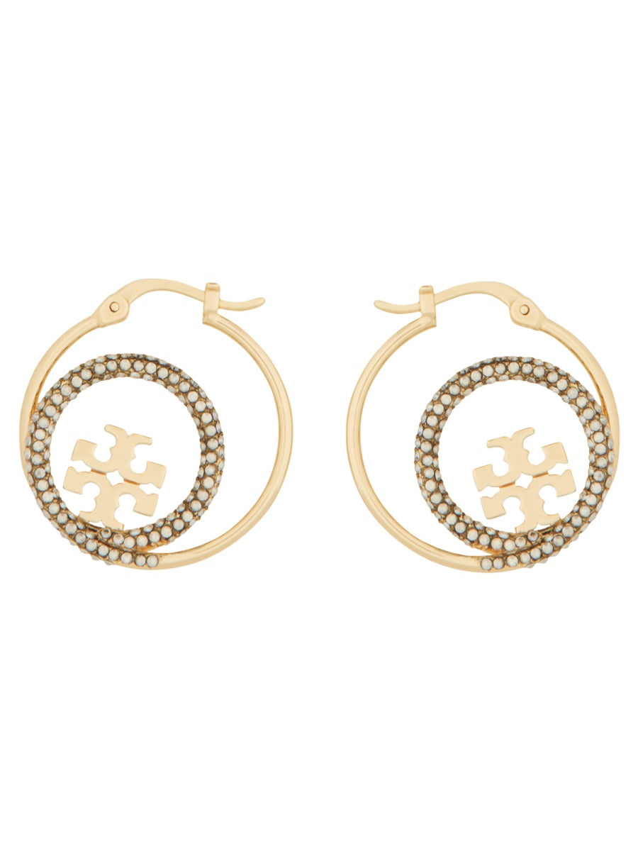 TORY BURCH Miller Hoop Earrings